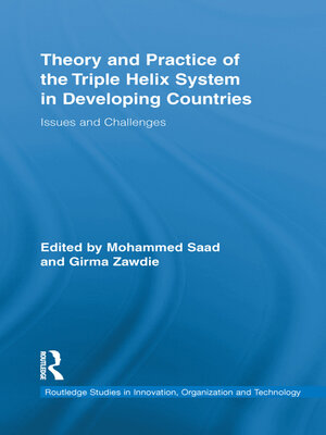 cover image of Theory and Practice of the Triple Helix Model in Developing Countries